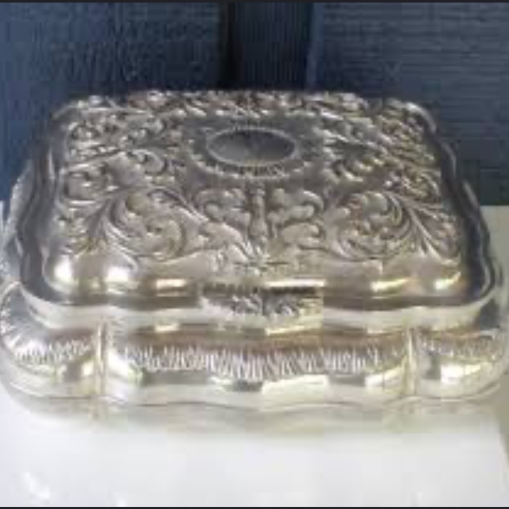 Godinger Silver Art Co. Silver Ornate Jewelry Box - Picture 15 of 15